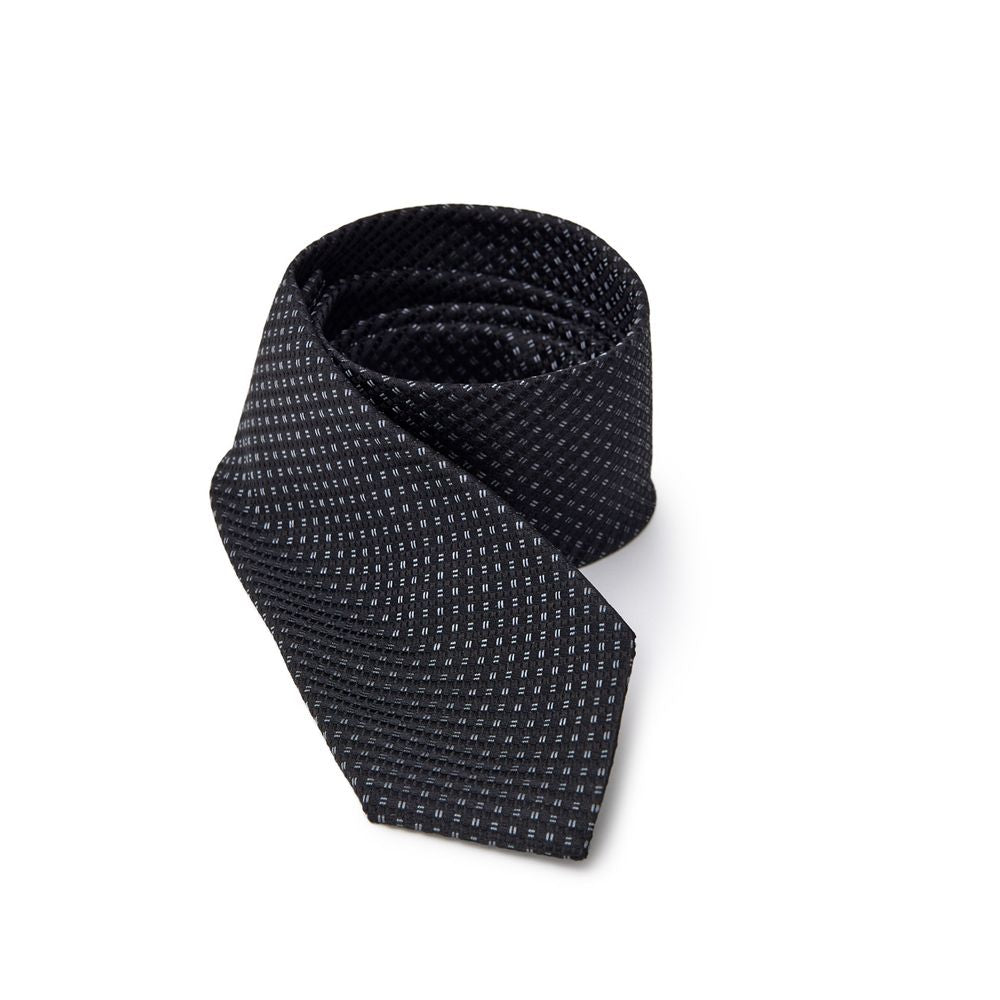Jil Sander Schwarze Seidenkrawatten &