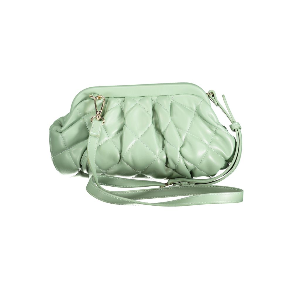 Mario Valentino Grüne Polyethylen-Handtasche