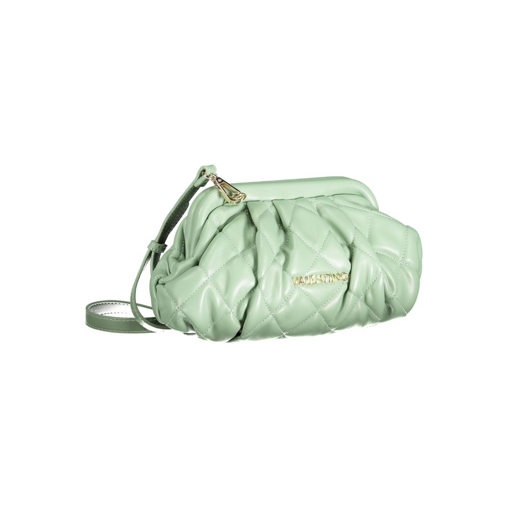 Mario Valentino Grüne Polyethylen-Handtasche