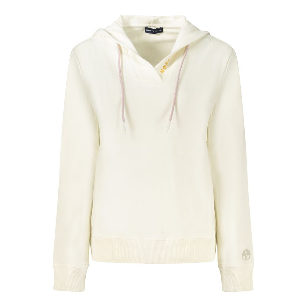 North Sails Weißer Baumwollpullover für Frauen