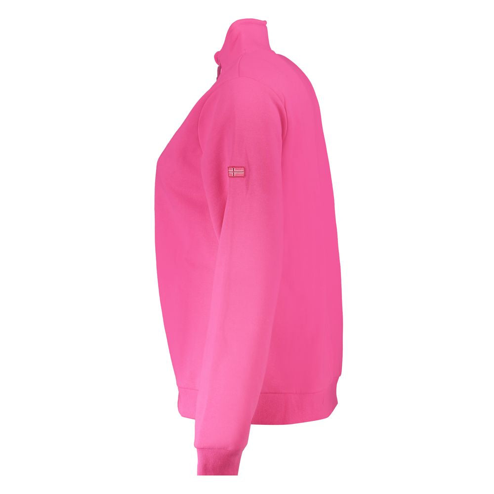 Norway 1963 Rosa Baumwolle Frauen Pullover
