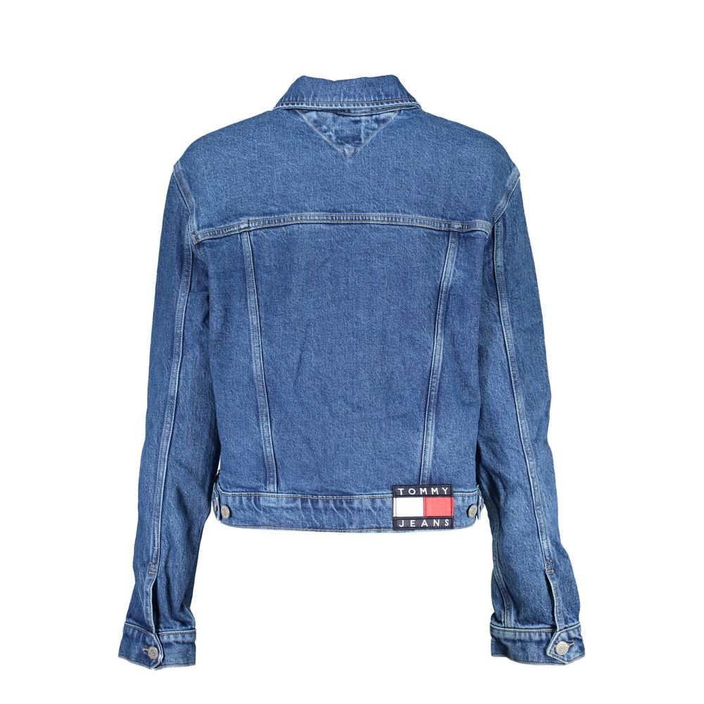 Tommy Hilfiger Blaue Baumwolle Frauen Jacke