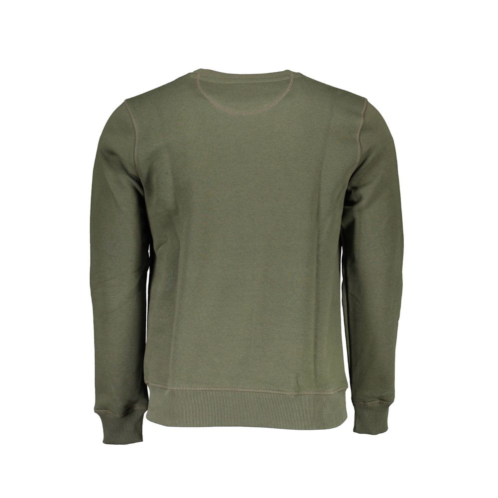 North Sails Grüner Baumwollpullover für Männer