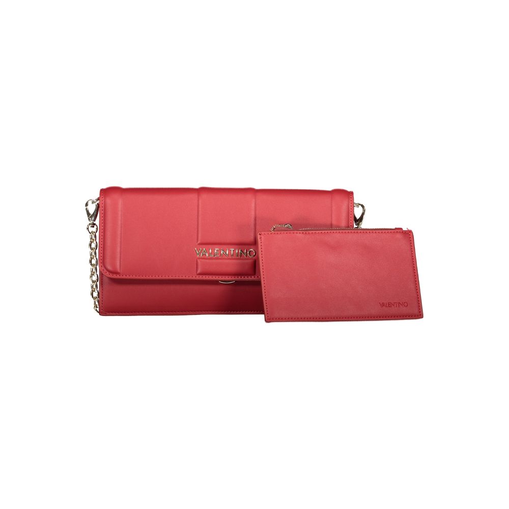 Mario Valentino Rote Polyethylen Frauen Handtasche