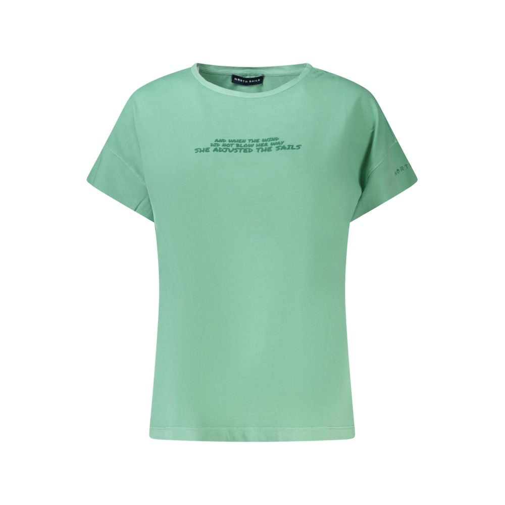 North Sails Grüne Baumwoll-Oberteile & T-Shirt