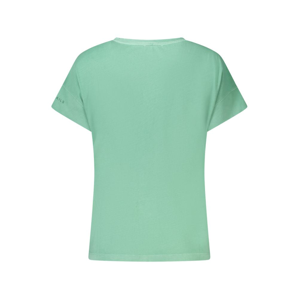 North Sails Grüne Baumwoll-Oberteile & T-Shirt