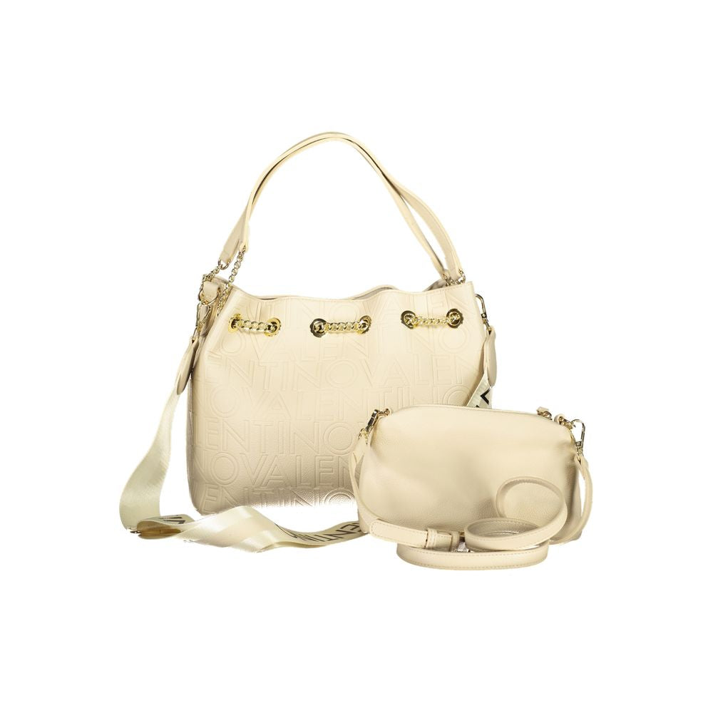 Mario Valentino Beige Polyethylen Handtasche