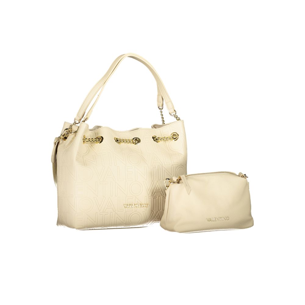 Mario Valentino Beige Polyethylen Handtasche