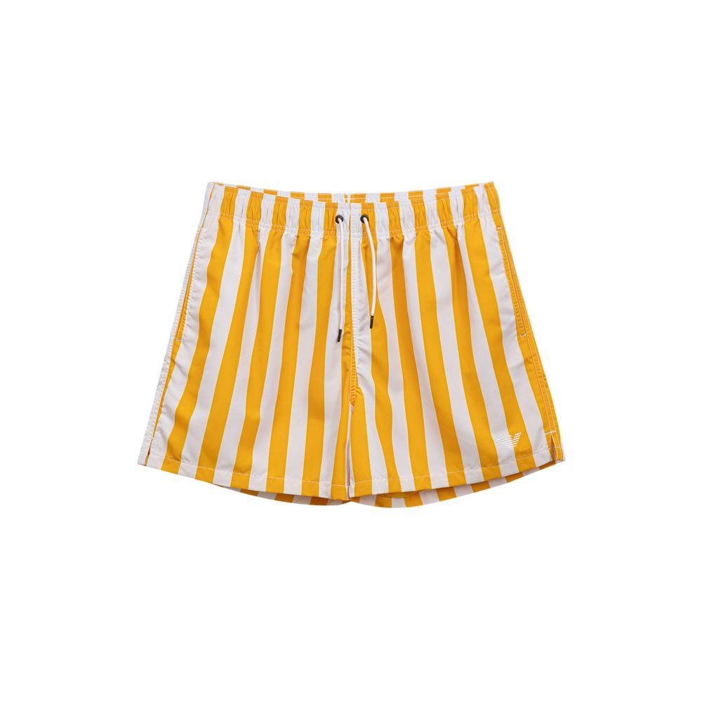 Emporio Armani Gelbe Polyester-Badebekleidung