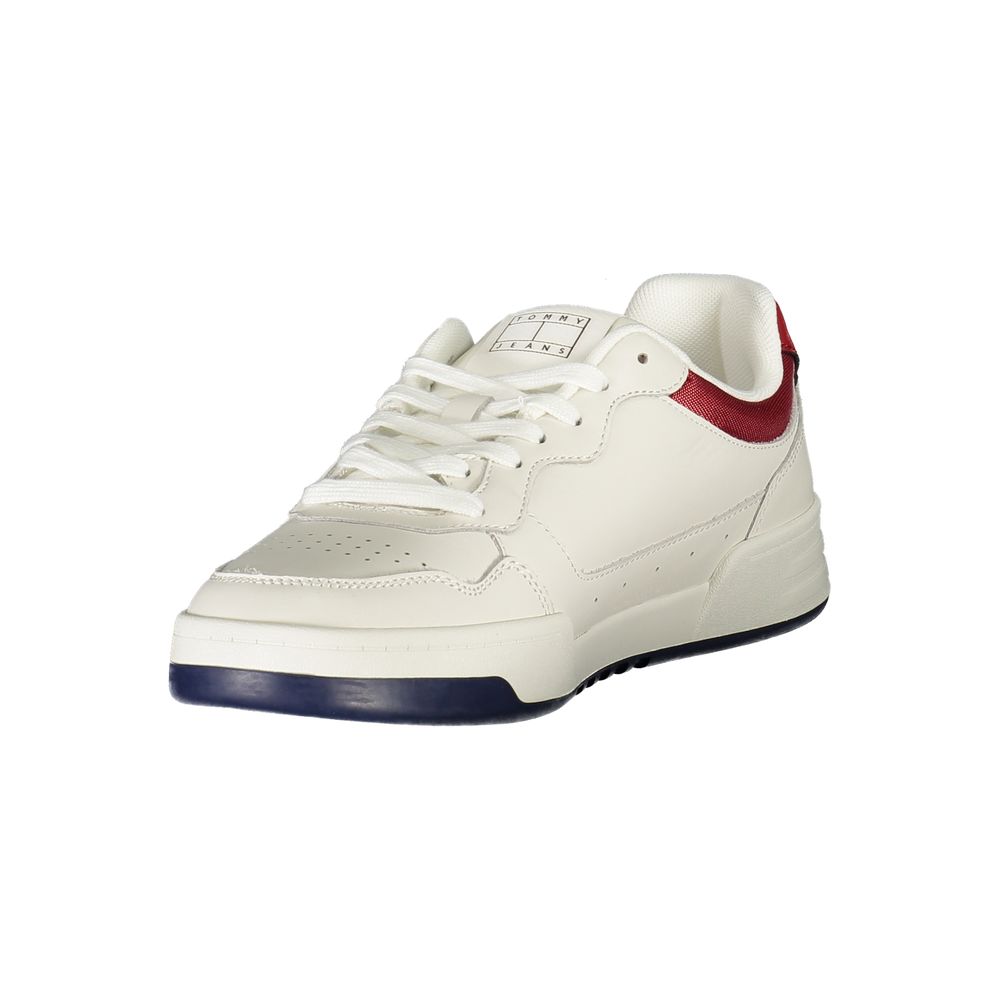 Tommy Hilfiger Weißes Leder Herren Sneaker