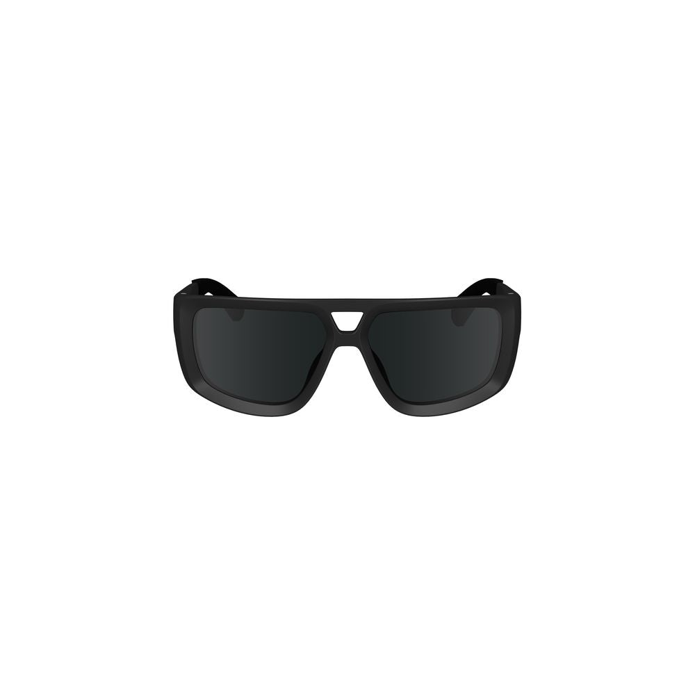 Calvin Klein Schwarze Plastik-Sonnenbrille für Männer