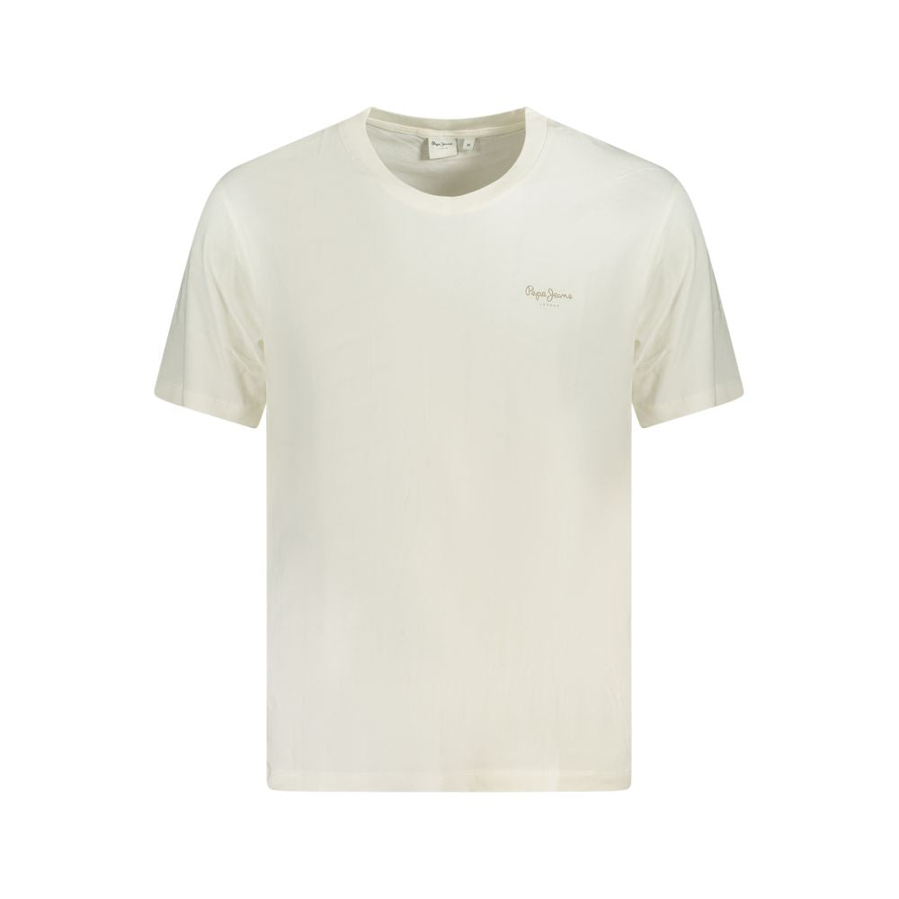 Pepe Jeans T-Shirt aus weißer Baumwolle