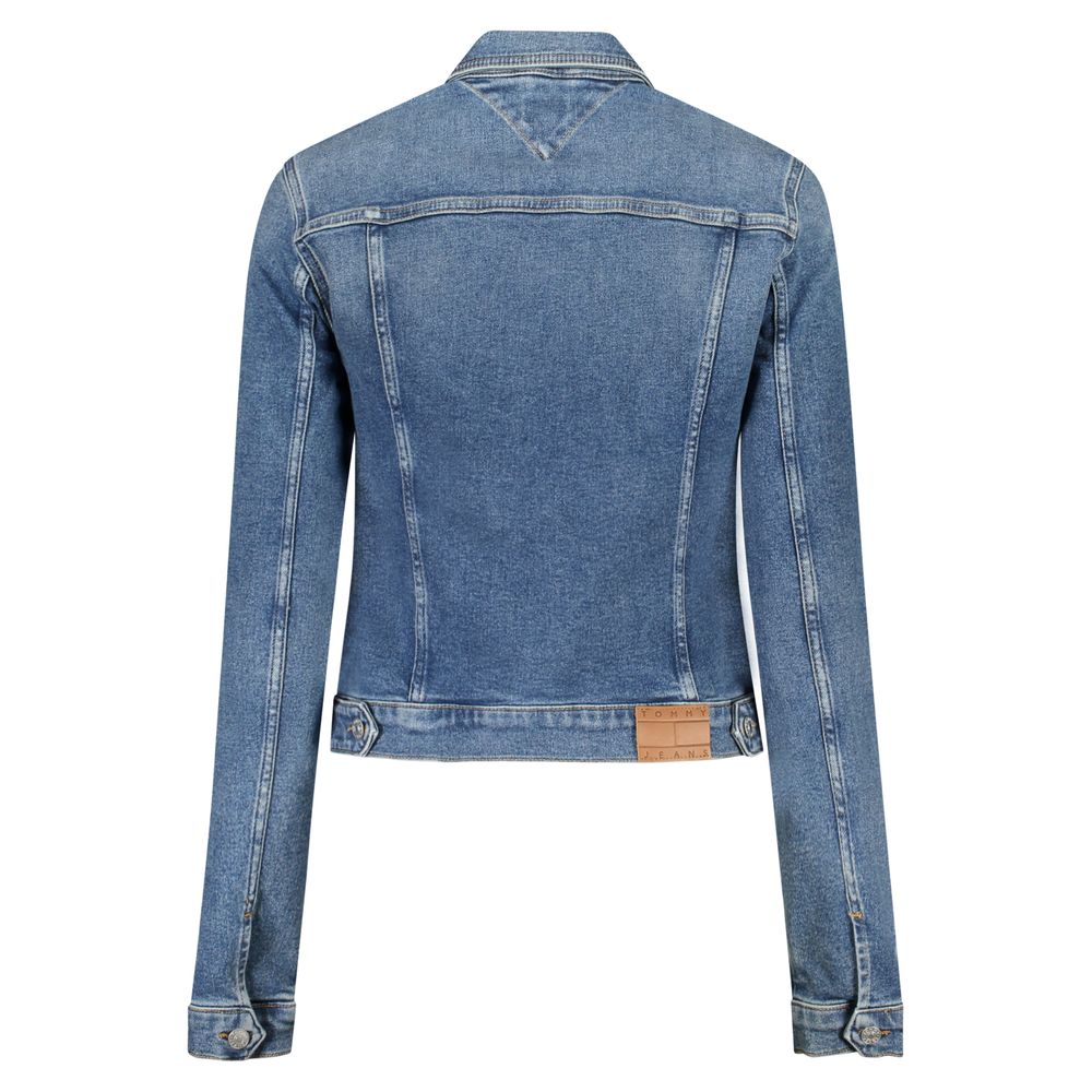 Tommy Hilfiger Blaue Baumwolle Frauen Jacke