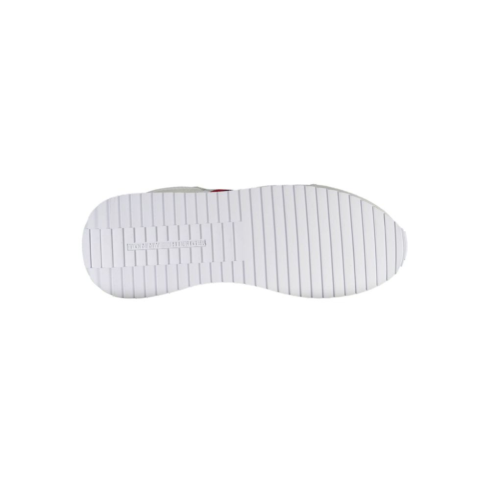 Tommy Hilfiger Weiß Polyester Männer Sneaker
