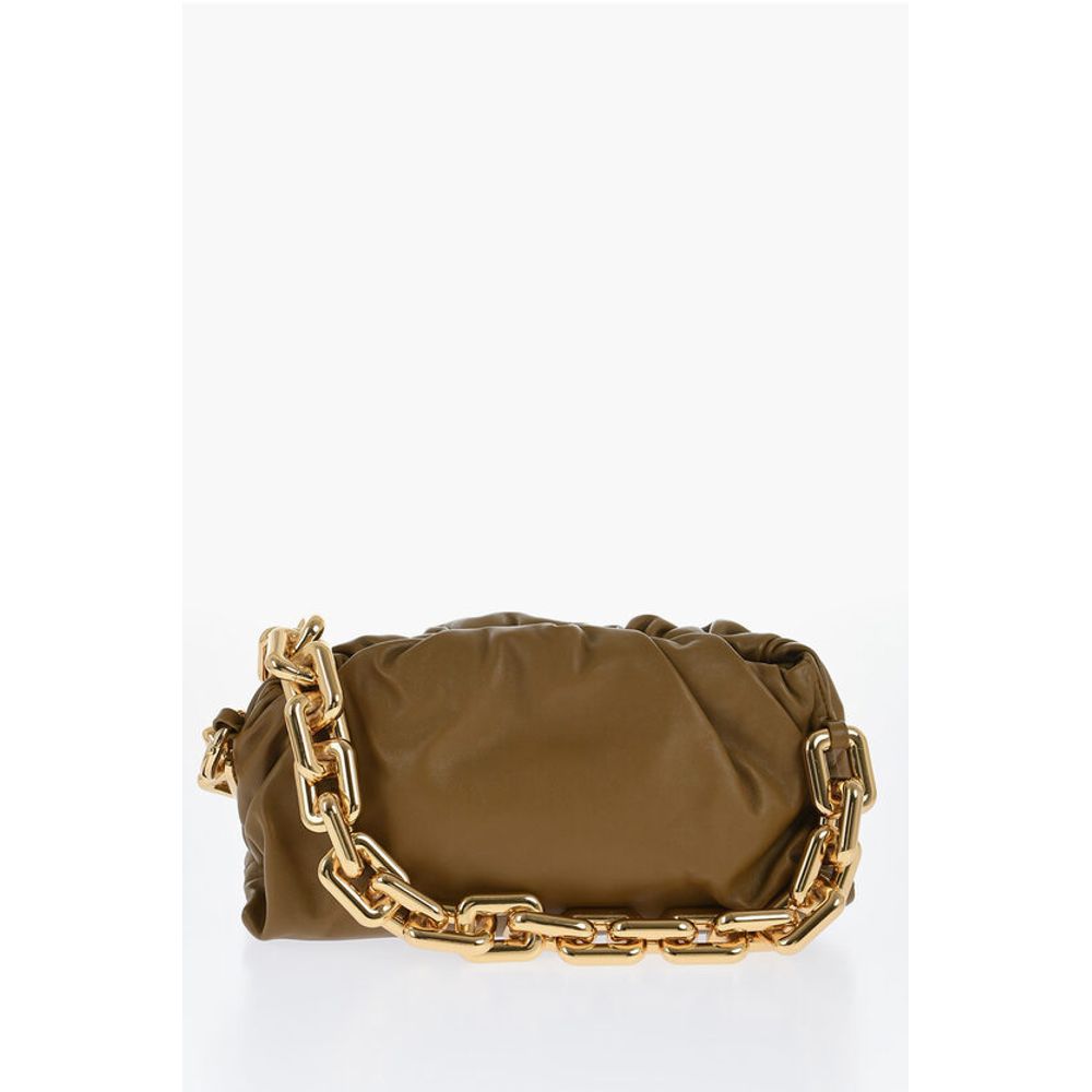 Bottega Veneta Leder THE CHAIN POUCH Tasche mit Magnetverschluss
