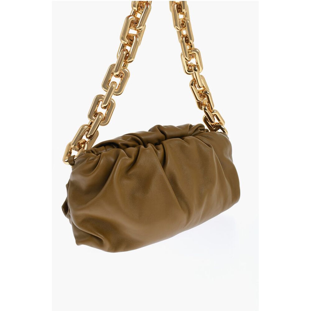 Bottega Veneta Leder THE CHAIN POUCH Tasche mit Magnetverschluss