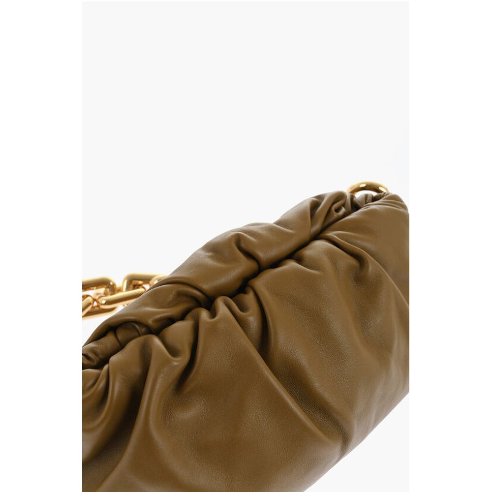 Bottega Veneta Leder THE CHAIN POUCH Tasche mit Magnetverschluss