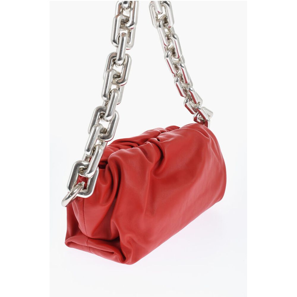 Bottega Veneta Leder THE CHAIN POUCH Tasche mit Magnetverschluss