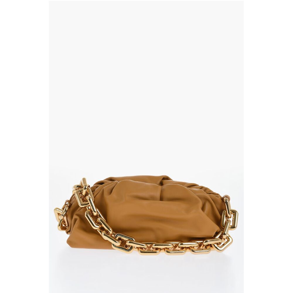 Bottega Veneta Leder THE CHAIN POUCH Tasche mit Magnetverschluss