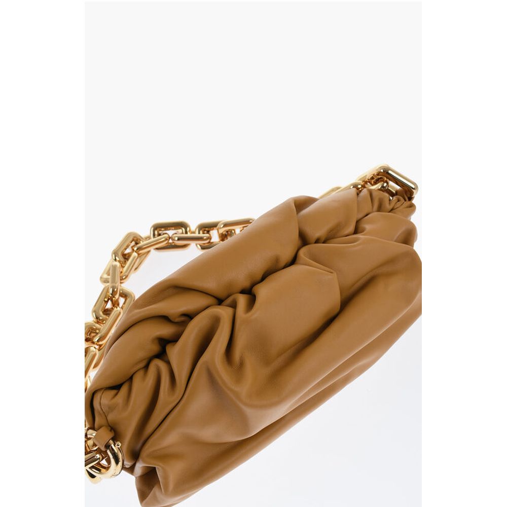 Bottega Veneta Leder THE CHAIN POUCH Tasche mit Magnetverschluss