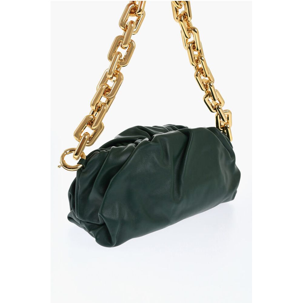 Bottega Veneta Leder THE CHAIN POUCH Tasche mit Magnetverschluss