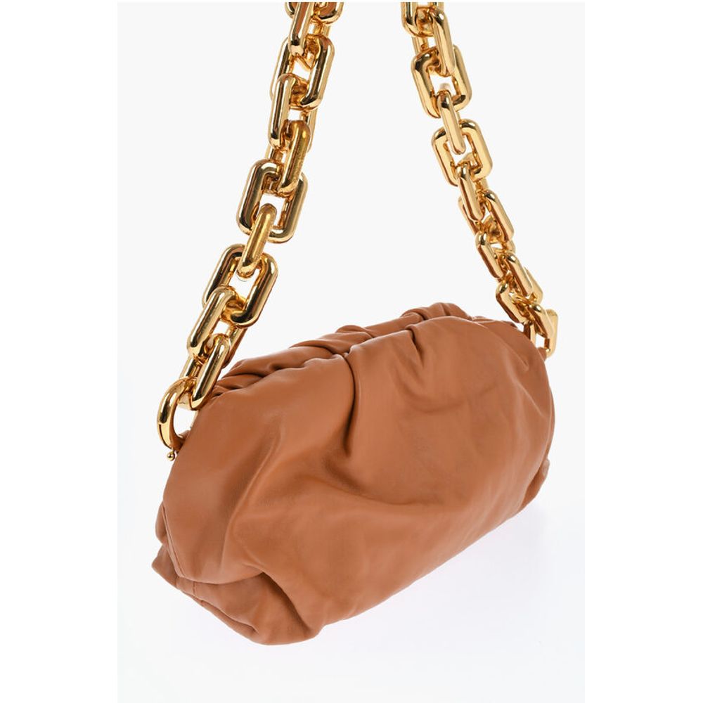 Bottega Veneta Leder THE CHAIN POUCH Tasche mit Magnetverschluss