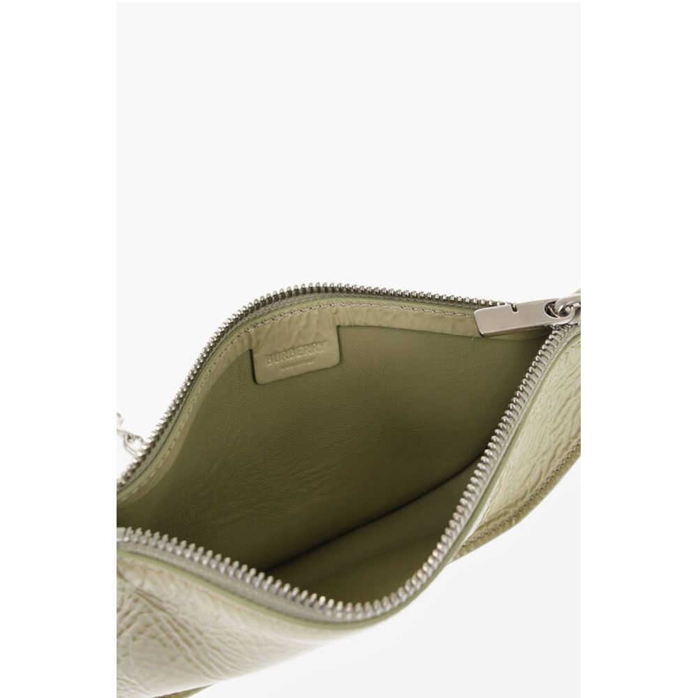 Burberry Lackleder MICRO SHIELD SLING Tasche mit Kettenschulterriemen