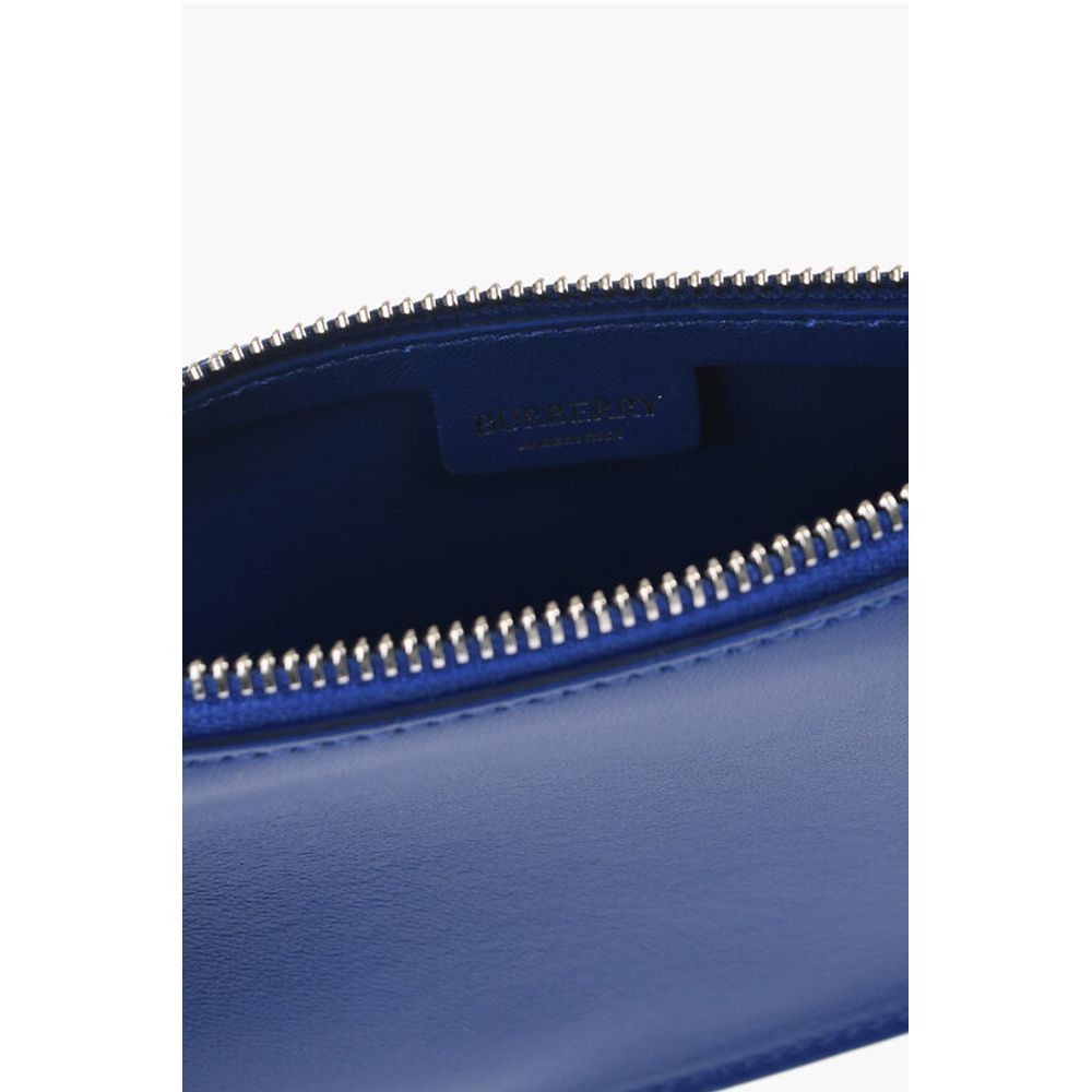 Burberry MICRO SHIELD SLING Tasche aus Leder mit Kettenschulterriemen