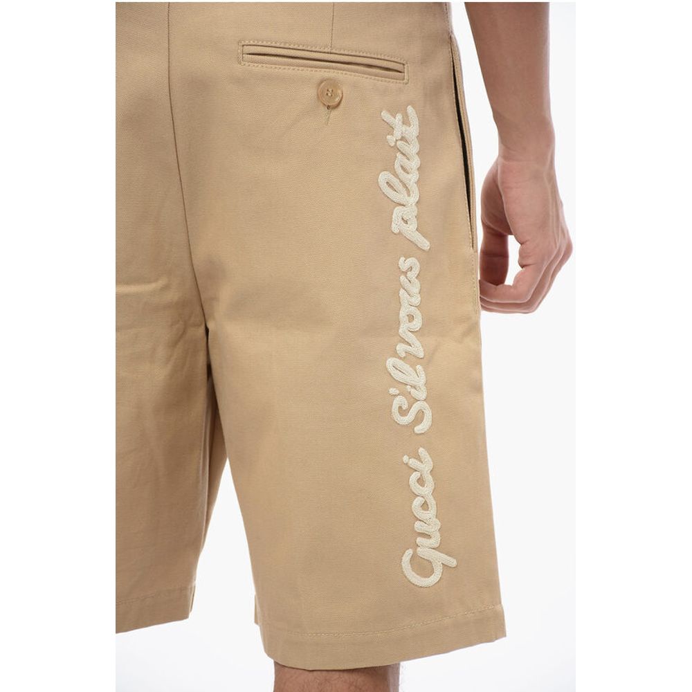 Gucci SIL VOUS PLAIT Chinos aus Baumwolle Shorts