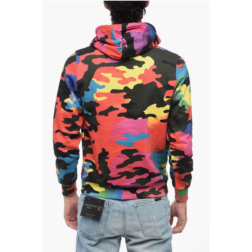 Sprayground Mehrfarbiges Kapuzen-Sweatshirt mit gesticktem Logo
