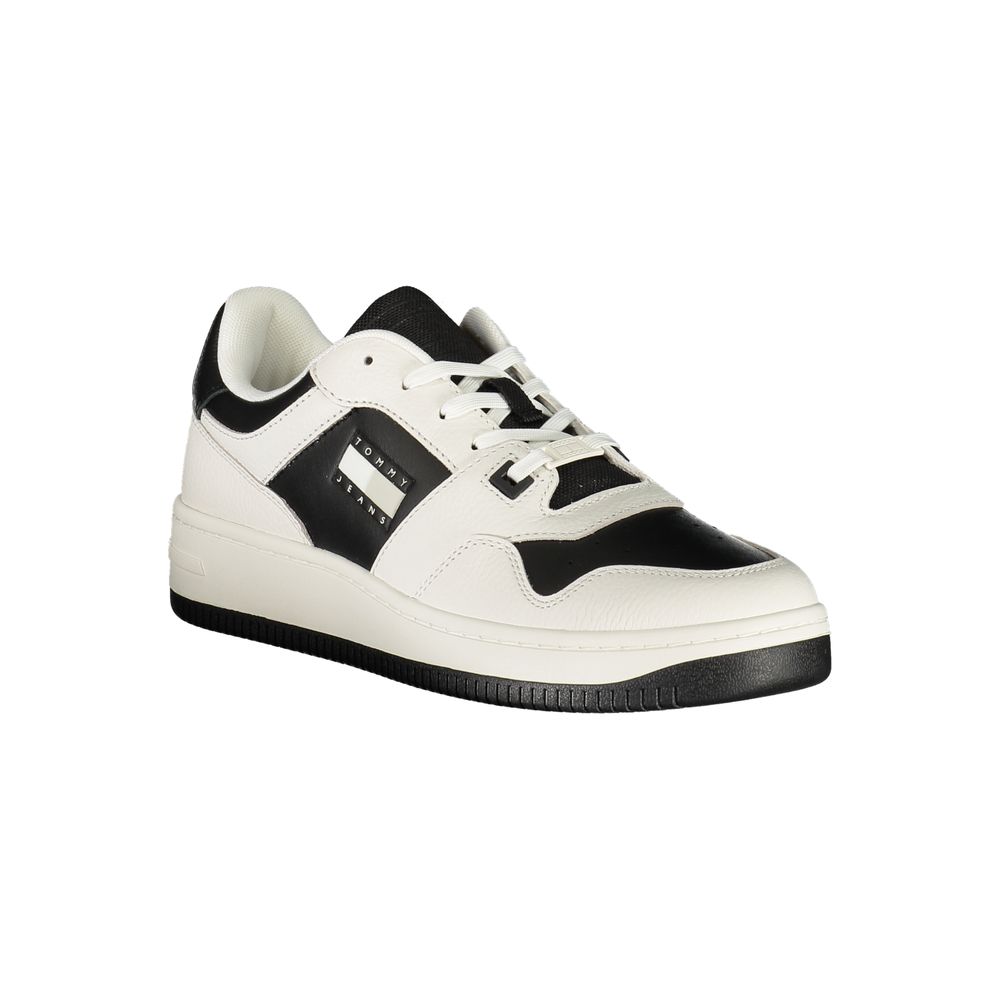 Tommy Hilfiger Weißes Leder Herren Sneaker