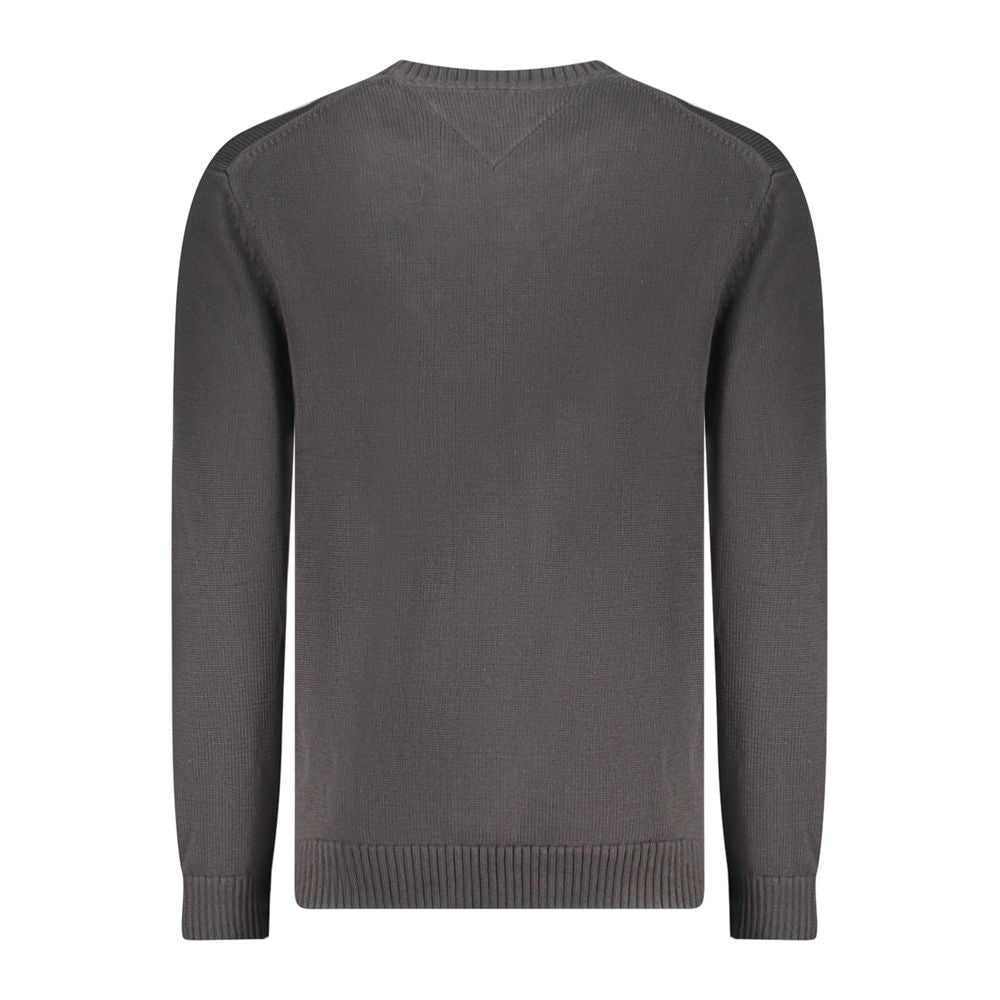 Tommy Hilfiger Schwarzer Baumwollpullover für Männer