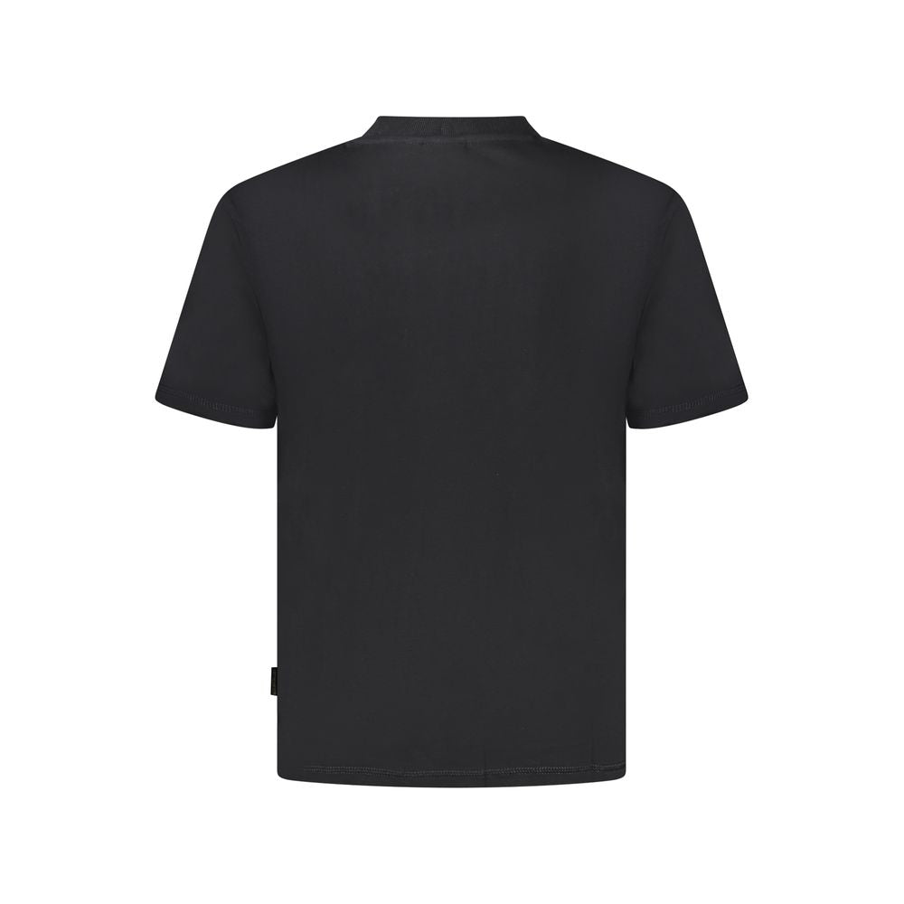 Napapijri Schwarzes Baumwolle Männer T-Shirt