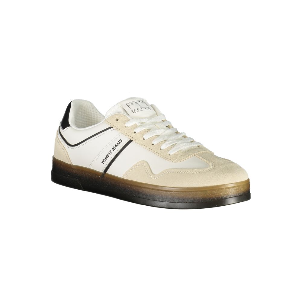 Tommy Hilfiger Weißes Leder Herren Sneaker