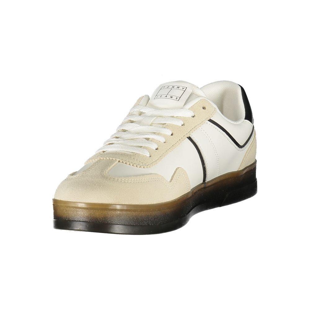 Tommy Hilfiger Weißes Leder Herren Sneaker