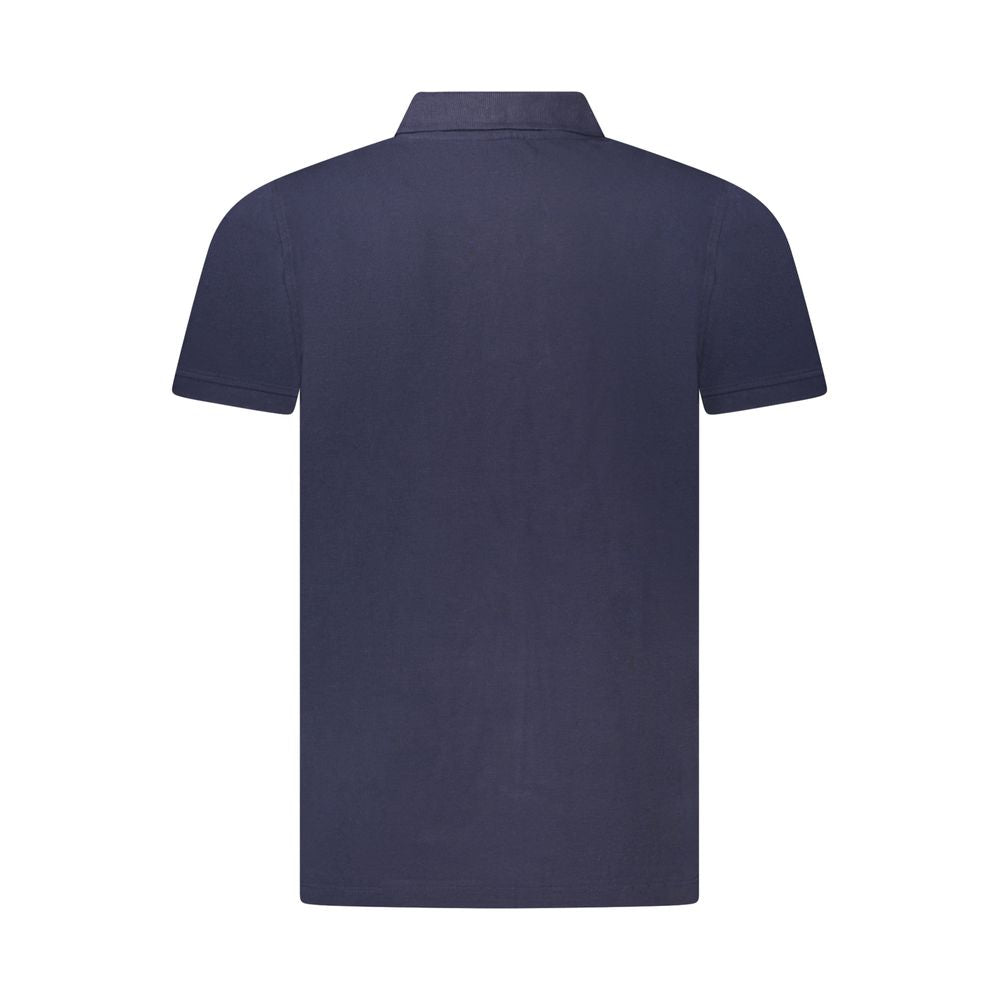 Norway 1963 Blaues Baumwoll-Poloshirt