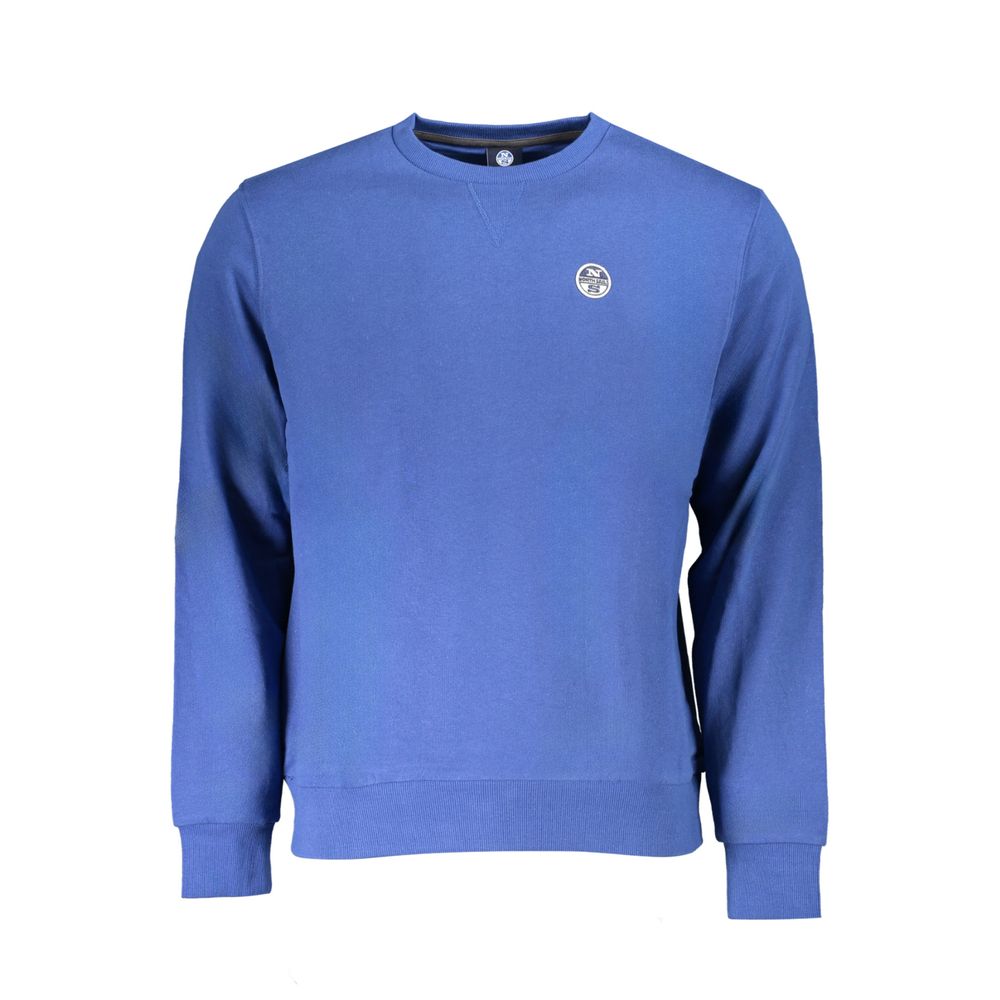 North Sails Blauer Baumwollpullover für Männer