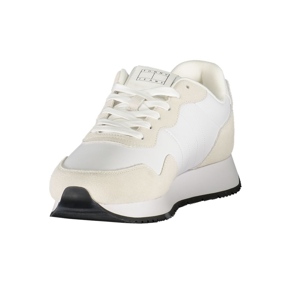Tommy Hilfiger Weißes Leder Herren Sneaker