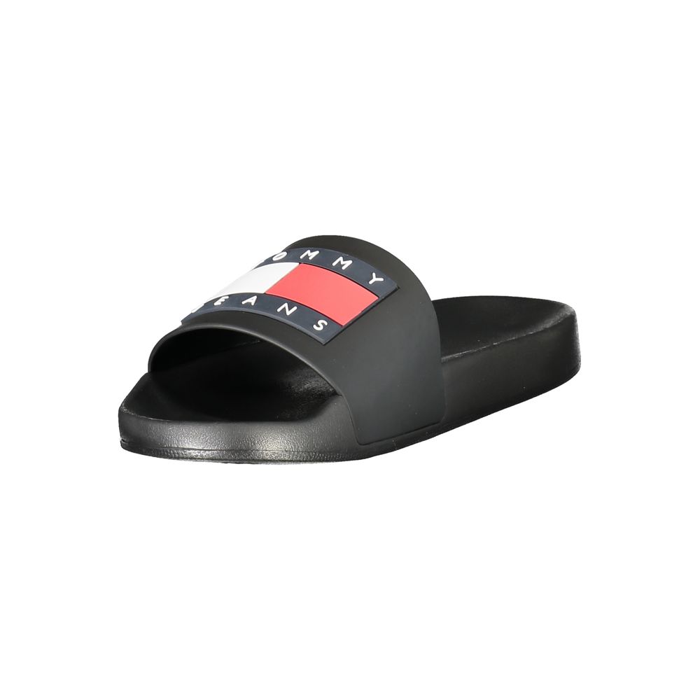 Tommy Hilfiger Schwarz Polyethylen Frauen Sandale