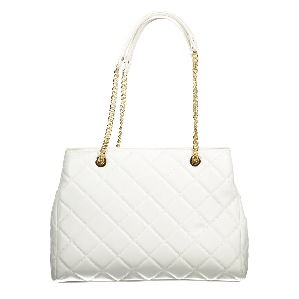 Mario Valentino Weiß Polyethylen Frauen Handtasche