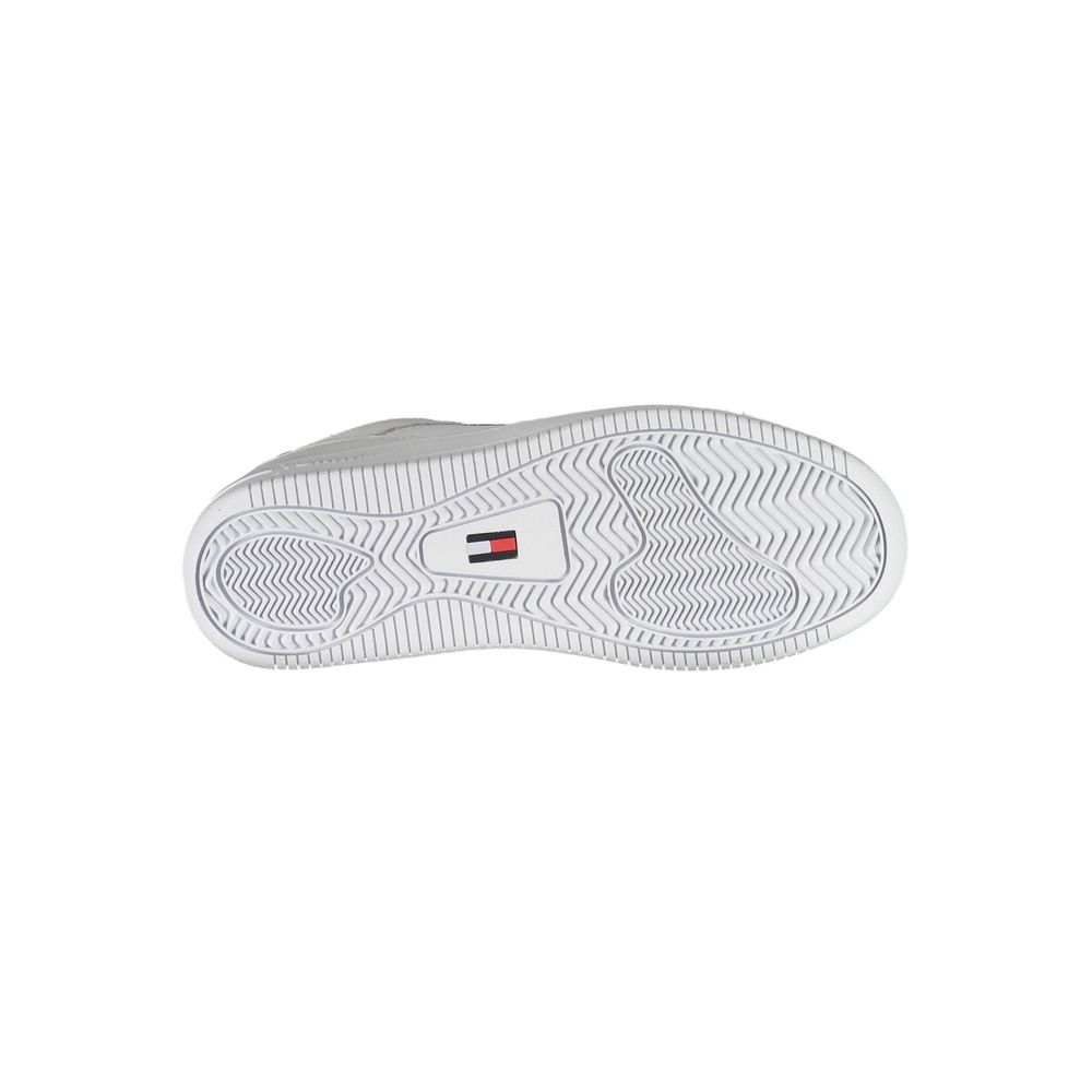 Tommy Hilfiger Weißer Recycelter Polyester Damen Sneaker