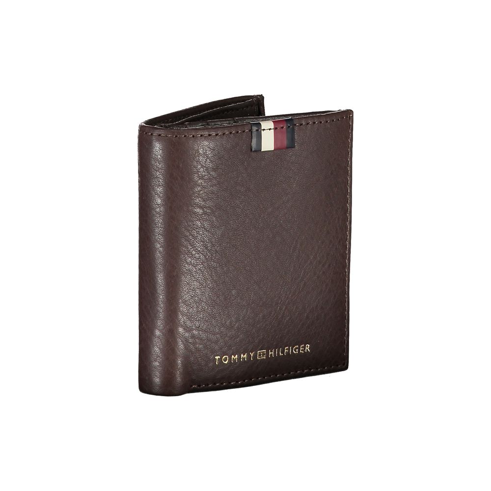 Tommy Hilfiger Braunes Leder Portemonnaie