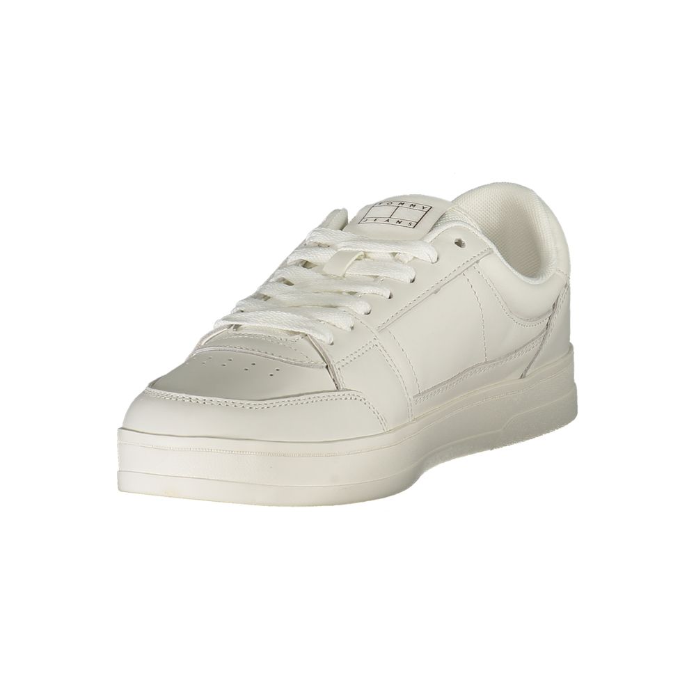 Tommy Hilfiger Weißes Leder Herren Sneaker