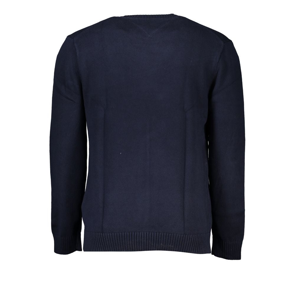 Tommy Hilfiger Klassischer Rundhalspullover in Blau