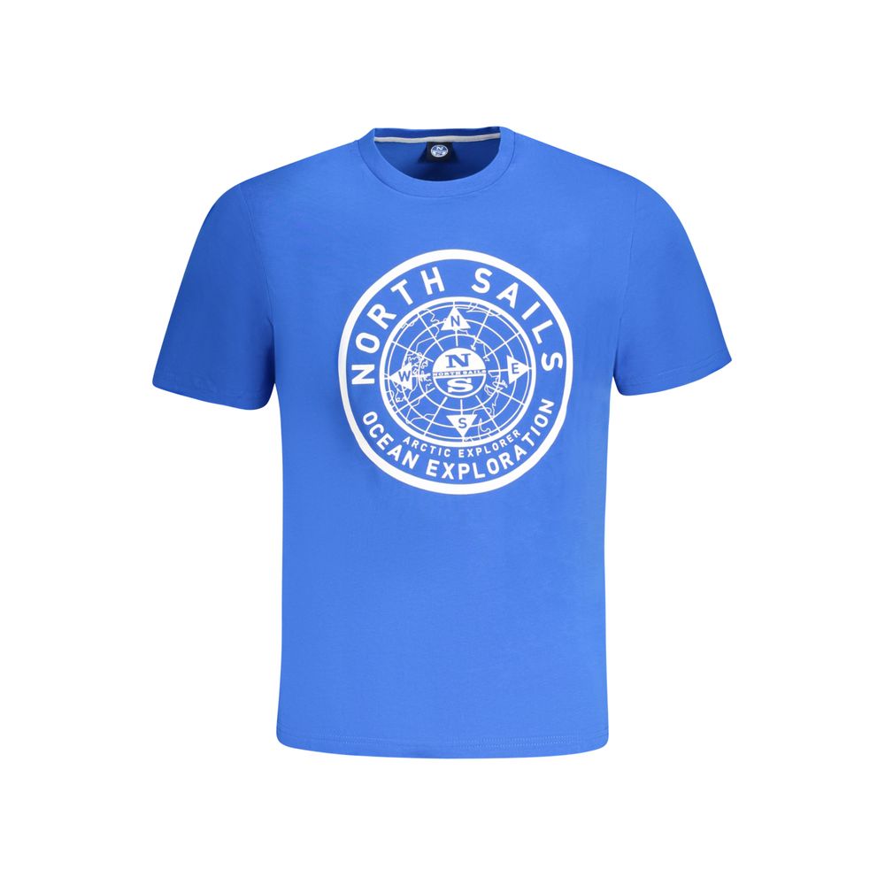 North Sails Blau Baumwolle Männer TShirt