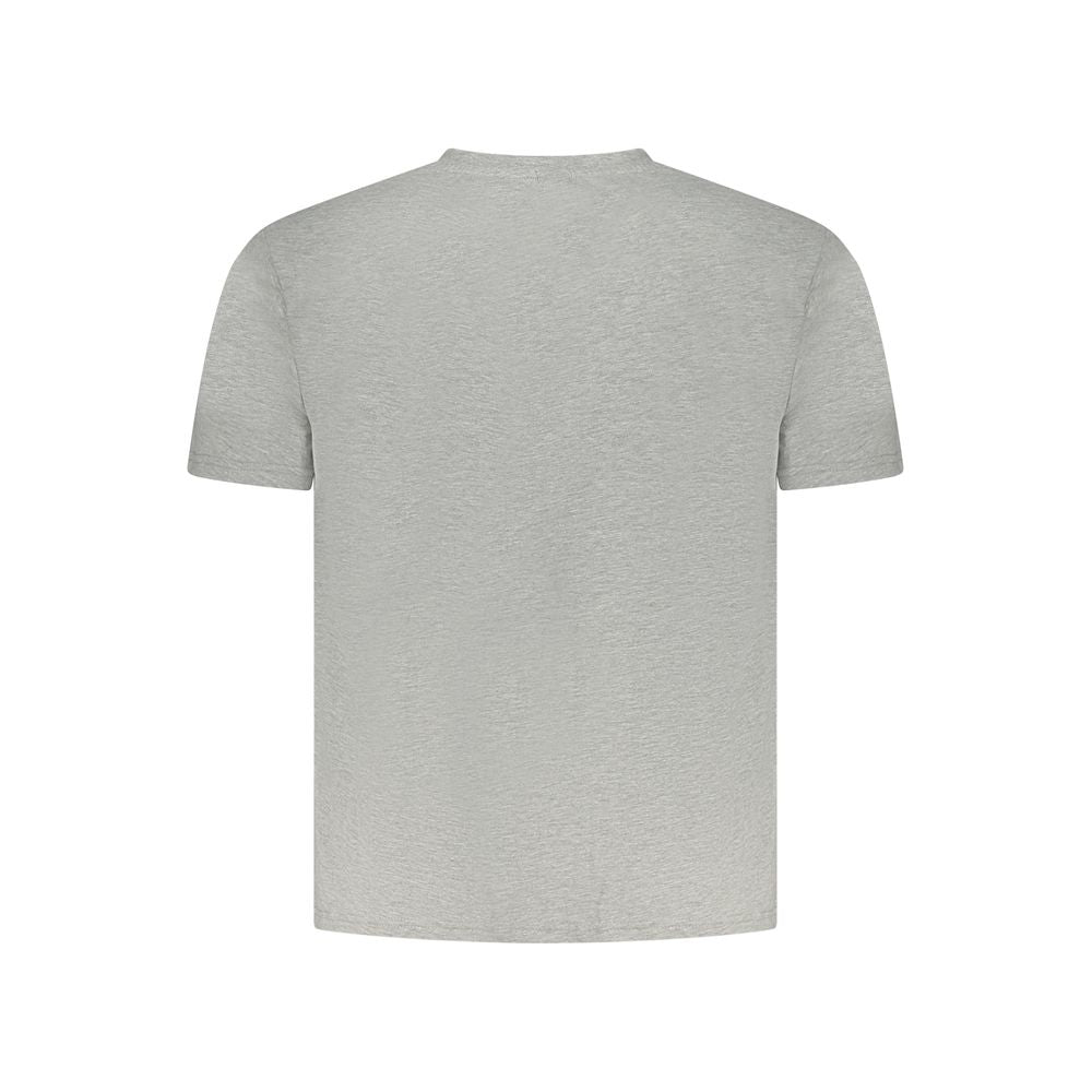 North Sails Braunes Baumwoll-T-Shirt für Männer