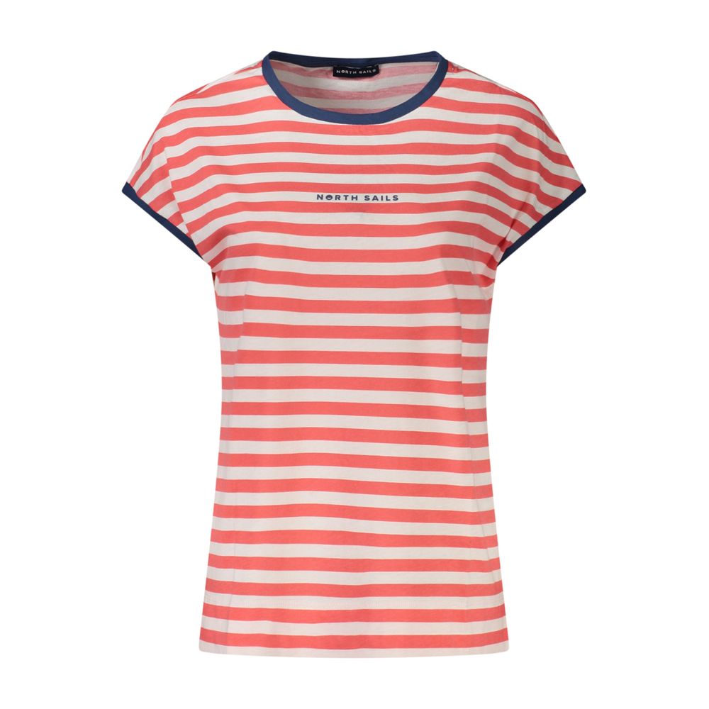 North Sails Rote Baumwoll-Oberteile & T-Shirt