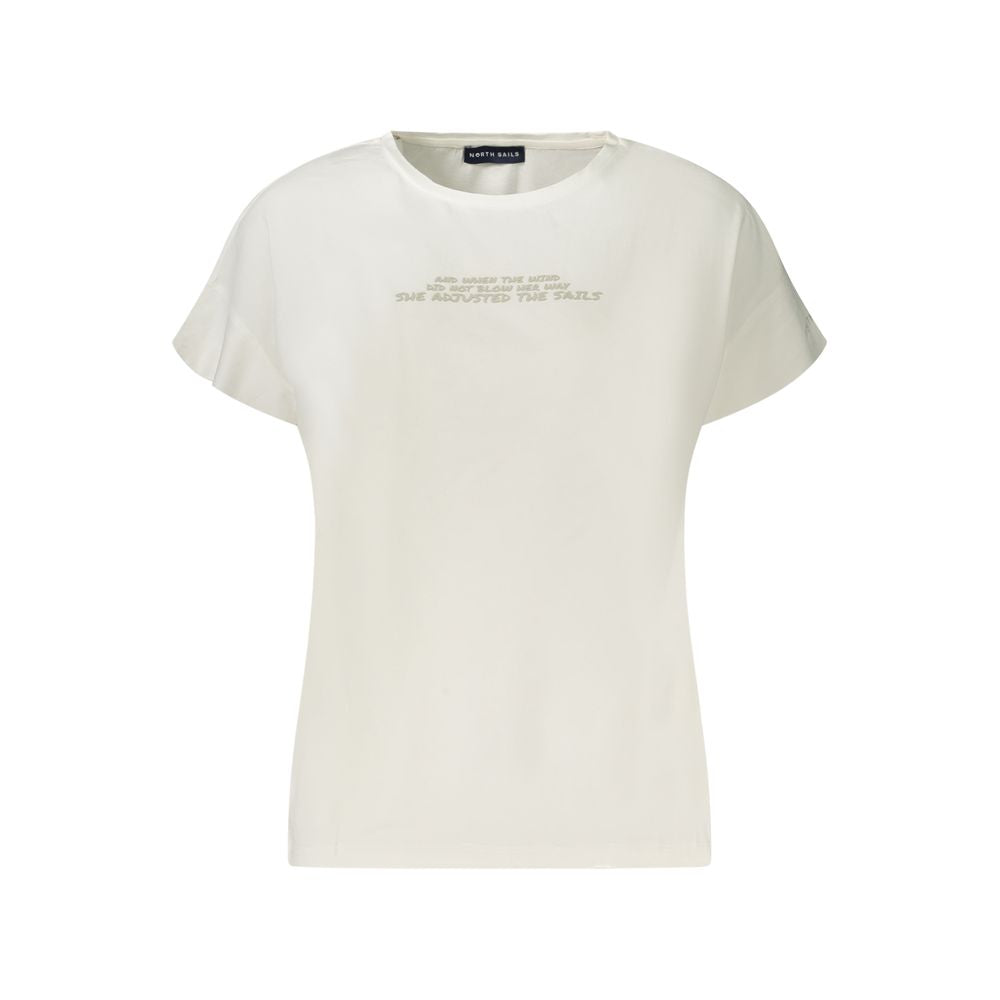North Sails Weiße Baumwoll-Oberteile & T-Shirt