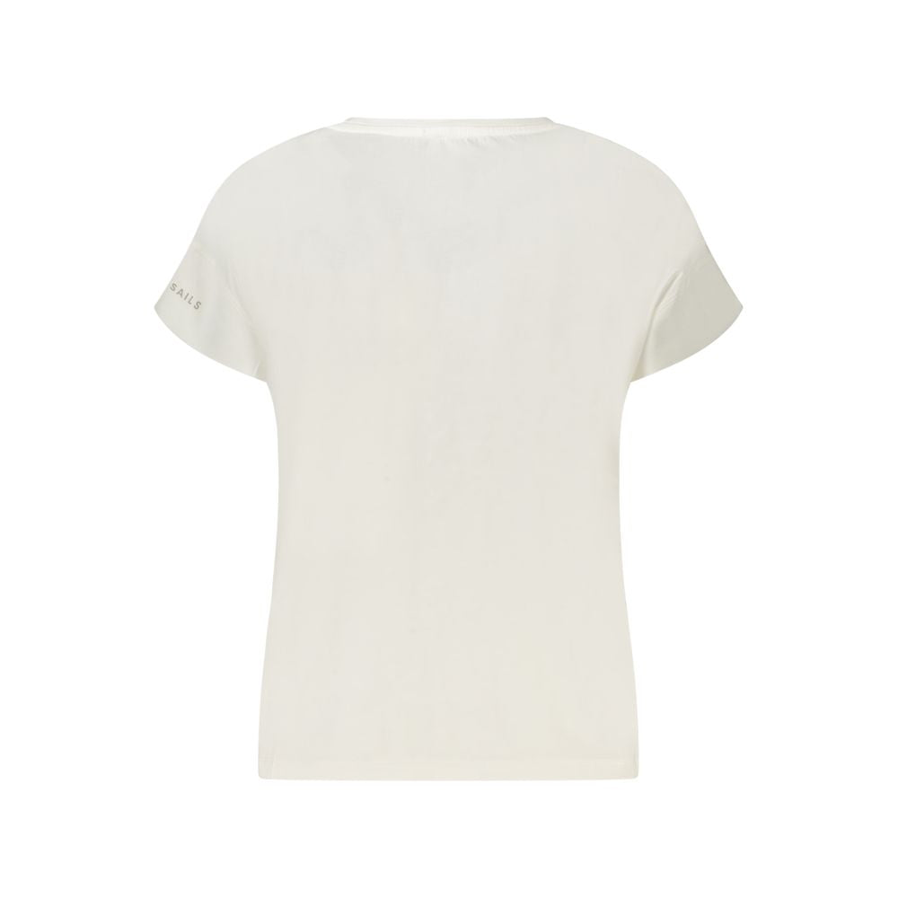 North Sails Weiße Baumwoll-Oberteile & T-Shirt