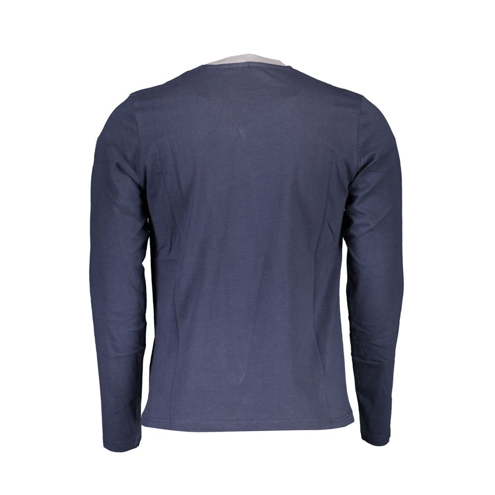North Sails Blau Baumwolle Männer T-Shirt